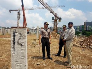Polisi Cek Tower yang Berputar Saat Badai Datang di Sukabumi Polisi Cek Tower yang Berputar Saat Badai Datang di Sukabumi