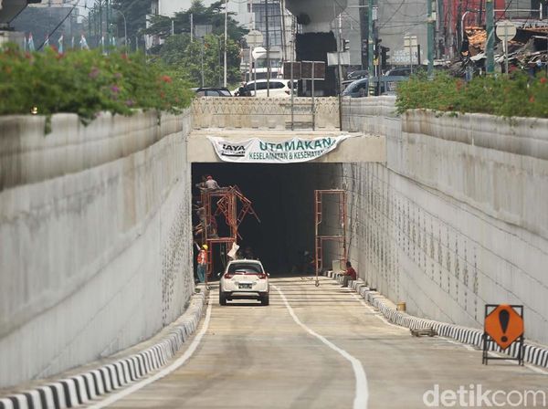 Jelang Uji Coba, Proyek Underpass Matraman Dikebut