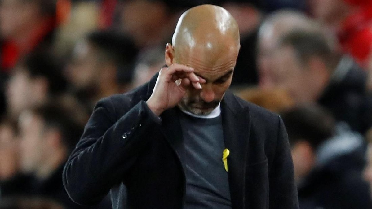 Pep Guardiola yakin Manchester City masih bisa lolos ke semifinal Liga Champions (Foto: Carl Recine/Action Images via Reuters)