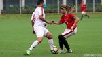 Timnas Wanita Taklukkan Legenda Indonesia 3-2