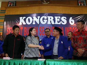 Menteri Puan Buka Kongres SBSI Ke-6