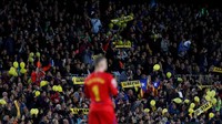Dari posisi penjaga gawang, pemain terbaik di matchday Liga Champions pekan ini adalah Ter Stegen. Meski gawangnya jebol sekali, kiper asal Jerman ini tampil super di bawah mistar. Ter Stegen membuat dua penyelamatan penting untuk membantu Barcelona menang 4-1 atas AS Roma.. (REUTERS/Juan Medina)
