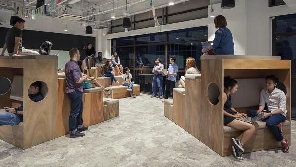 Asyiknya Kantor Airbnb Singapura, Bikin Pengin Liburan Terus