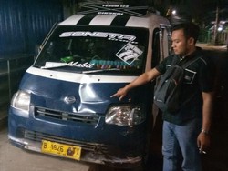 Sopir Angkot Penabrak 3 Pejalan Kaki di Tangerang Masih Diburu