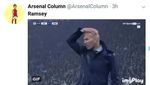 Bersinar di Emirates, Ramsey Jadi Bahan Meme