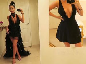 Keren, Youtuber Sulap Dress Rp 50 Ribuan Jadi Gaun Ala Karpet Merah