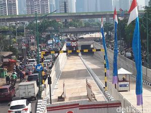 Uji Coba Underpass Mampang Diundur Jadi 11 April
