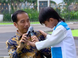 Alarik, Anak yang Bisa Tepuk Pundak Presiden Jokowi