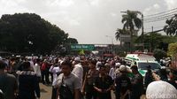 Foto: Massa PA 212 Bersiap Demo Sukmawati