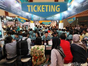 Mereka yang Rela Nabung Demi Borong Tiket di Travel Fair Mereka yang Rela Nabung Demi Borong Tiket di Travel Fair