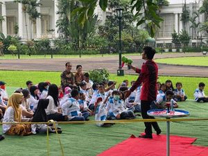 Pesan Jokowi ke Anak Survivor Kanker: Harus Punya Cita-cita!