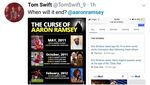 Bersinar di Emirates, Ramsey Jadi Bahan Meme