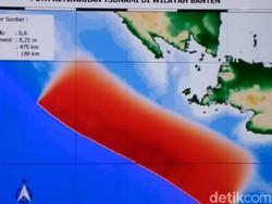 PVMBG Buat Kajian Tsunami di Pandeglang, Hasilnya Beda dengan BPPT