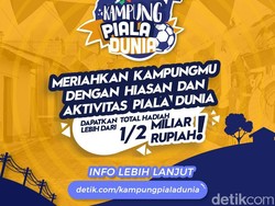 Hias Lingkunganmu Bertema Piala Dunia, Dapatkan Total Hadiah Rp 1/2 M Lebih