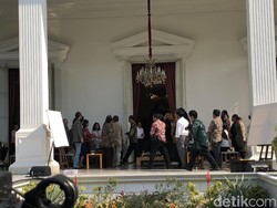 Budayawan Kumpul di Istana, Ngopi Bareng Jokowi