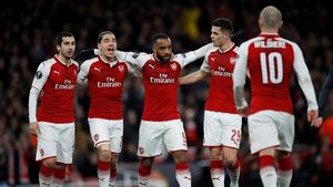 Foto: Arsenal Setengah Jalan ke Semifinal