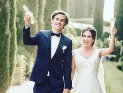 Erika Choperena. Inilah pujaan hati dari penyerang Atletico Antoine Griezman. Mereka menikah di tahun 2017. (Foto: Internet)