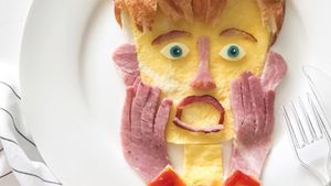 Ibu Ini Membuat Karya Seni Cantik dengan Media Roti untuk Anaknya