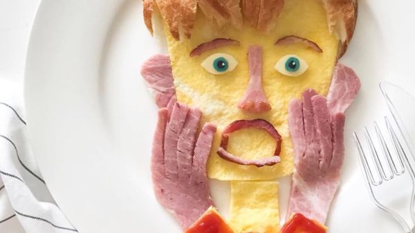 Ibu Ini Membuat Karya Seni Cantik dengan Media Roti untuk Anaknya