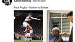 Bersinar di Emirates, Ramsey Jadi Bahan Meme