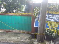 Polisi Olah TKP Ulang di Lokasi Pembunuhan Pensiunan TNI AL