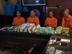 BNN: 4 Orang Kurir Narkoba di Kalbar Dibayar Rp 25 Juta per Kg