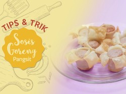 Unik Renyah Sosis Goreng Pangsit