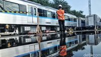 Kereta MRT Jakarta Diuji Coba Agustus 2018
