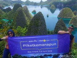 Hari ke-3: Pemenang #tiketkemanapun Kunjungi Wayag & Teluk Kabui