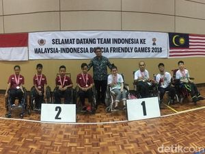 Timnas Boccia Selesai Jalani Ekshibisi di Kuala Lumpur