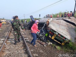Sopir Truk yang Tabrakan dengan KA Ditemukan, Kini Diproses Polisi
