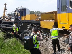 Polisi Cek Tabrakan KA Sancaka Vs Truk: Dahsyat Sekali Ini