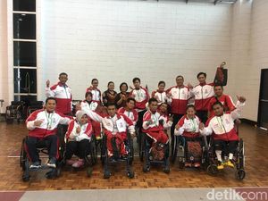 Selain Boccia, Tim Wheel Chair Fencing Indonesia Juga Berlatih di Malaysia