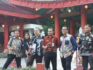 Foto: Imam Nahrawi & Klenteng Sam Poo Kong