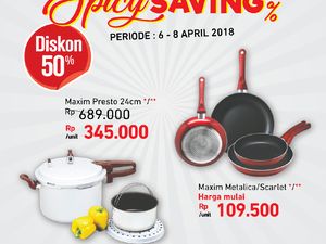Presto dan Wajan Diskon 50% di Transmart Carrefour Hanya 3 Hari!