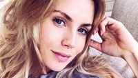 Maja Nilsson adalah tambatan hari pemain belakang MU, Victor Lindelof. Keduanya sudah bertunangan. Foto: Instagram