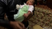 Foto: Ini Bayi di Tasik Bernama Persib Satu Sembilan Tiga Tiga