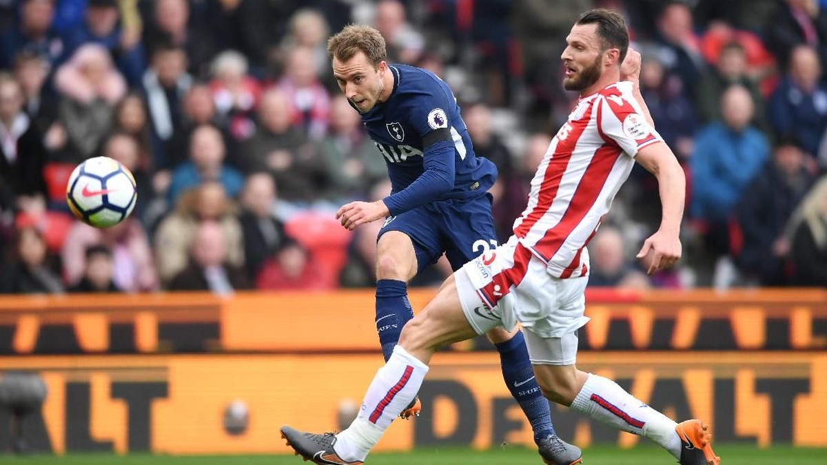 Tottenham Hotspur diredam Stoke City di babak pertama (Foto: Gareth Copley/Getty Images)