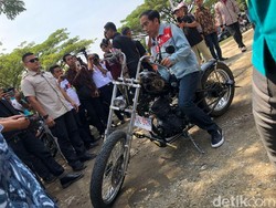 Jokowi Motoran di Pembukaan Asian Games 2018, Netizen Heboh