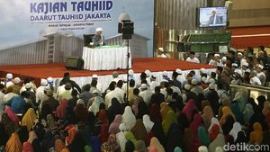 Kajian Tauhiid Aa Gym di Masjid Istiqlal