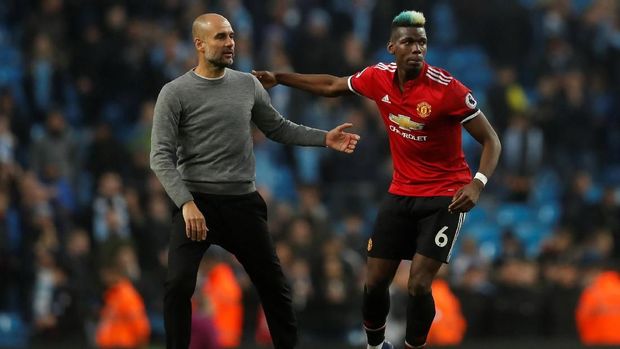 Tim asuhan Pep Guardiola berpeluang melewati margin poin Man United pada musim 2009/2010.