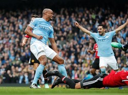 Ungguli MU 2-0, City Berjarak 45 Menit dengan Trofi Premier League