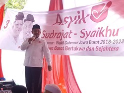 Posisi 3 Survei Indo Barometer, Sudrajat: Saya Pendatang Baru