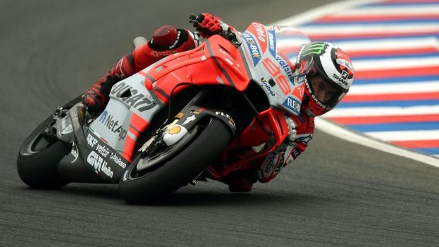 Jorge Lorenzo gagal mempertahankan posisi di Ducati.