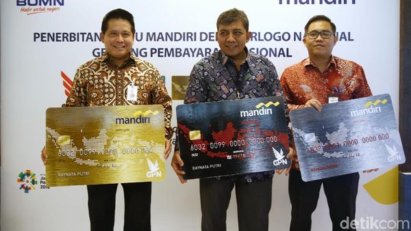 Bank Mandiri Luncurkan Kartu Debit Berlogo GPN