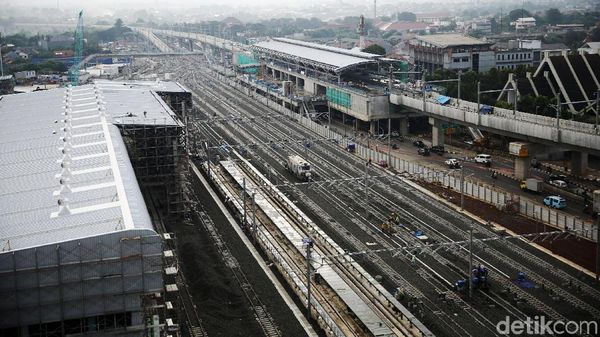 Pembangunan Depo MRT Terus Menunjukkan Kemajuan