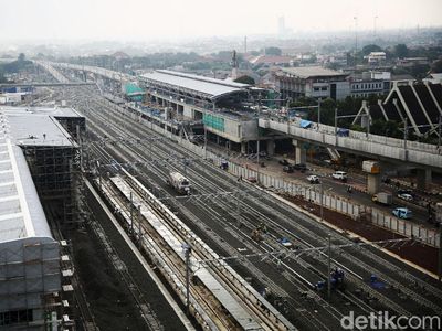 Pembangunan Depo MRT Terus Menunjukkan Kemajuan