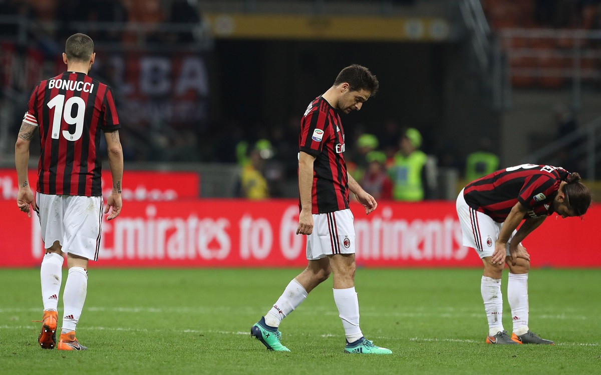AC Milan sedang kesulitan mencetak gol. (Foto: Marco Luzzani/Getty Images)
