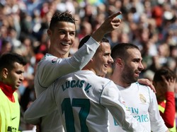 2. Bintang Real Madrid Cristiano Ronaldo berada di posisi kedua dengan torehan 26 gol, di antaranya tiga gol lewat tendangan penalti. (Foto: Susana Vera/Reuters)