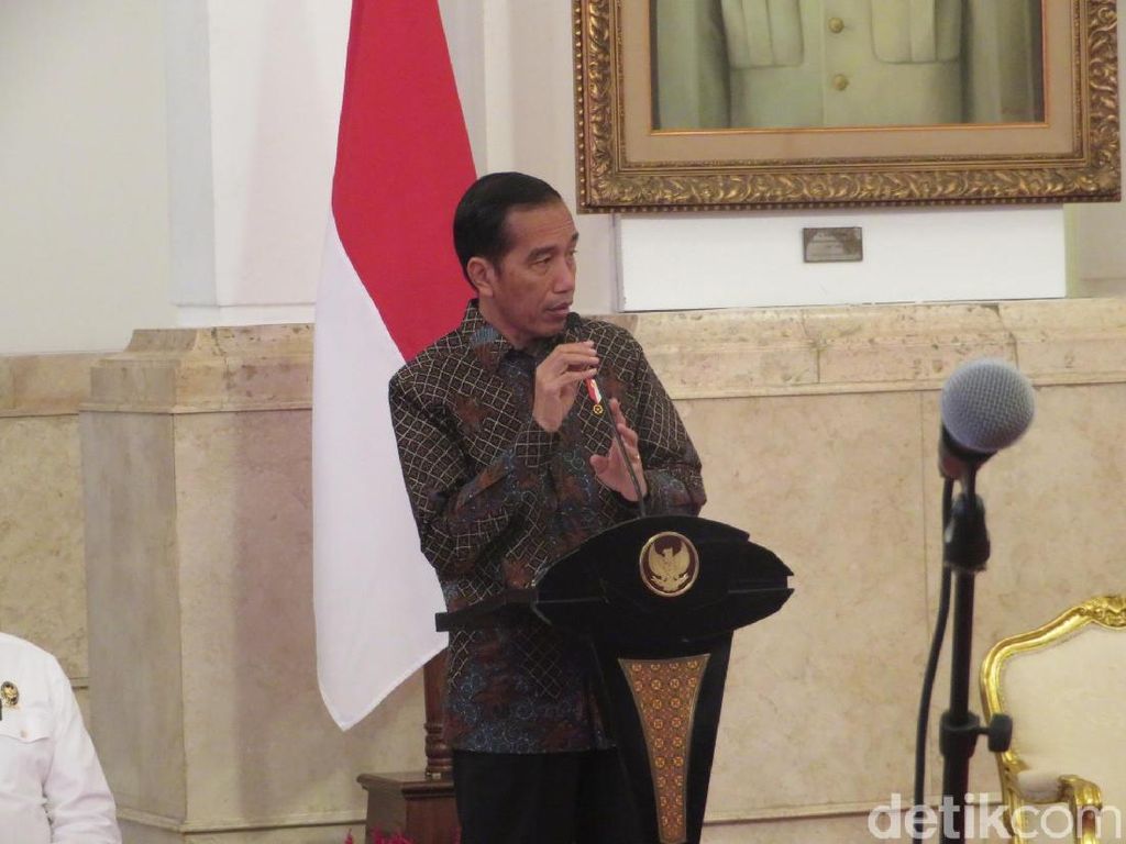 Jokowi Terima Broker Surat Utang Negara di Istana Jokowi Terima Broker Surat Utang Negara di Istana